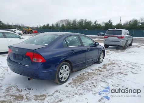 2007 Honda Civic Lx z USA, uszkodzony, nr VIN 1HGFA165X7L091126